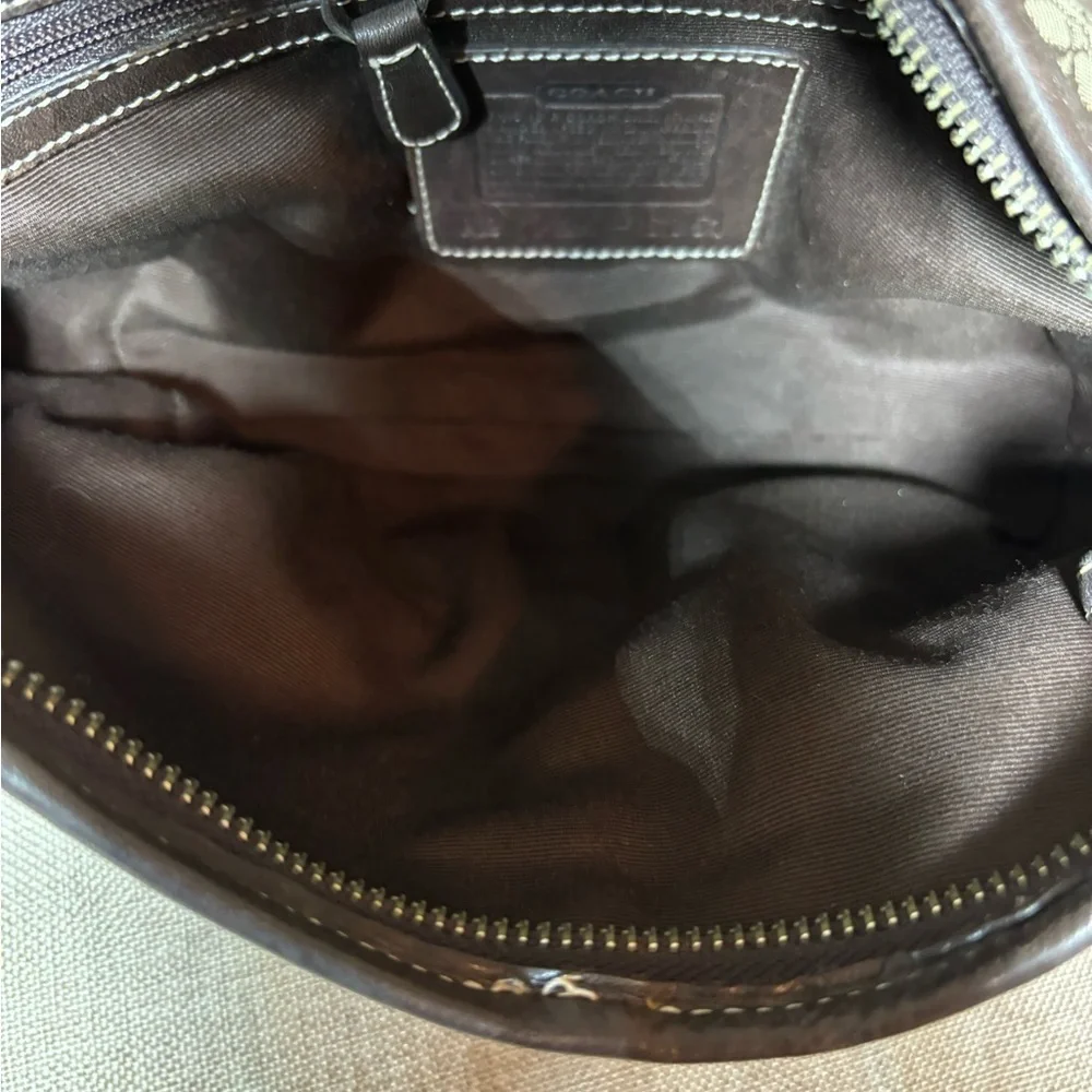 Vintage Coach 6351 Signature SOHO Crescent Hobo Pristine - Like New! Y2K